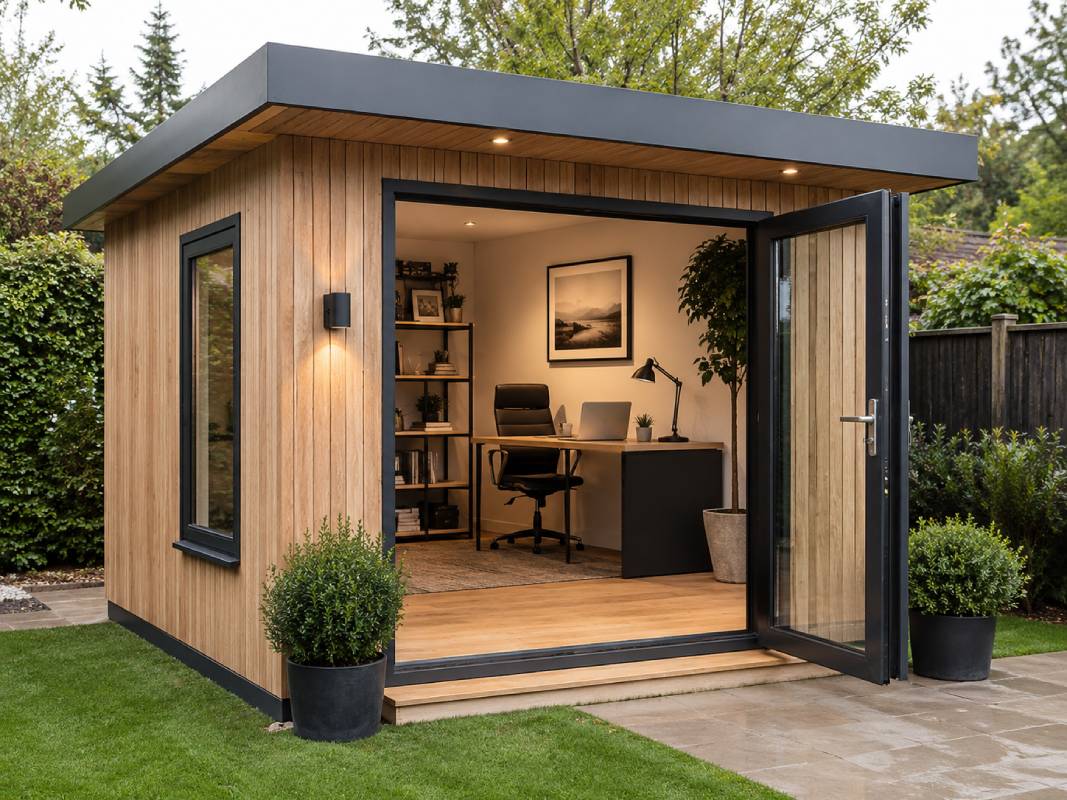 Garden office electrical installation London