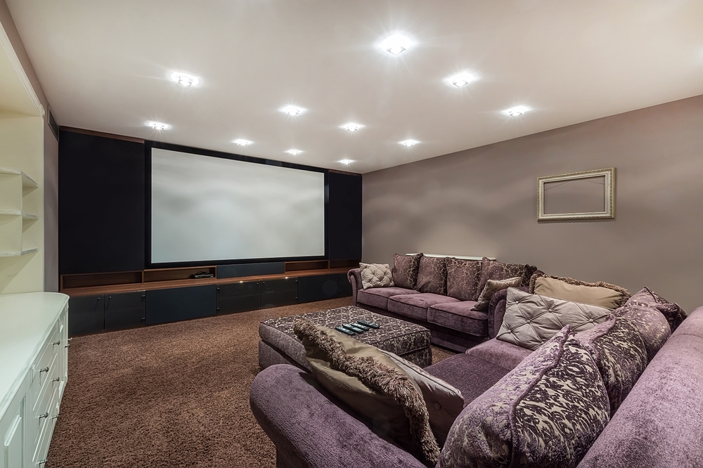 Home cinema electrical project in London